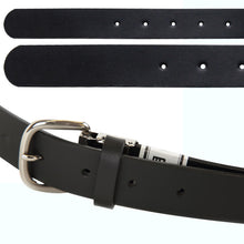 画像をギャラリービューアに読み込む, 学生用ベルト(牛革・ピンタイプ・コードバン・サイドステッチなし) 103cm・115cm メンズ ジュニア キッズ 通勤 通学 学校 学用品