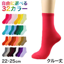 画像をギャラリービューアに読み込む, SUZANHENGRI 婦人カラーソックス 22-25cm アウトレット ソックス くつ下 カラバリ カラー ナイロン 緑 青 水色 白 茶色 黄色 ピンク ネイビー オレンジ 黒 グレー 紫 (在庫限り)