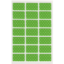 画像をギャラリービューアに読み込む, タグペタラベル 約12×20mm 洗濯タグに貼る シール おなまえ付け 名前付け お名前シール おなまえシール 入園 入学 幼稚園 保育園 ドット 無地 目印