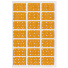画像をギャラリービューアに読み込む, タグペタラベル 約12×20mm 洗濯タグに貼る シール おなまえ付け 名前付け お名前シール おなまえシール 入園 入学 幼稚園 保育園 ドット 無地 目印