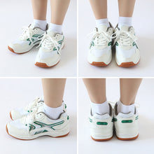 画像をギャラリービューアに読み込む, 体育館シューズ 体育館履き 内履き 上履き 校内履き 学校 スクールシューズ スニーカー 子供靴 紐靴 22cm~30cm ラッキーベル アクト801 白 体育館 運動 靴 運動靴 小学校 中学校 高校 (送料無料)