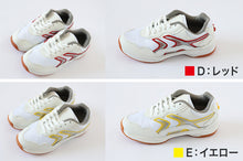 画像をギャラリービューアに読み込む, 体育館シューズ 体育館履き 内履き 上履き 校内履き 学校 スクールシューズ スニーカー 子供靴 紐靴 22cm~30cm ラッキーベル アクト801 白 体育館 運動 靴 運動靴 小学校 中学校 高校 (送料無料)
