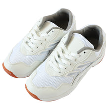画像をギャラリービューアに読み込む, 体育館シューズ 体育館履き 内履き 上履き 校内履き 学校 スクールシューズ スニーカー 子供靴 紐靴 22cm~30cm ラッキーベル アクト801 白 体育館 運動 靴 運動靴 小学校 中学校 高校 (送料無料)