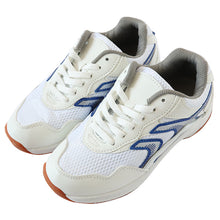 画像をギャラリービューアに読み込む, 体育館シューズ 体育館履き 内履き 上履き 校内履き 学校 スクールシューズ スニーカー 子供靴 紐靴 22cm~30cm ラッキーベル アクト801 白 体育館 運動 靴 運動靴 小学校 中学校 高校 (送料無料)