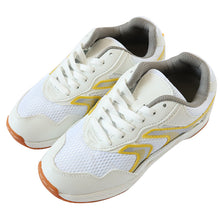 画像をギャラリービューアに読み込む, 体育館シューズ 体育館履き 内履き 上履き 校内履き 学校 スクールシューズ スニーカー 子供靴 紐靴 22cm~30cm ラッキーベル アクト801 白 体育館 運動 靴 運動靴 小学校 中学校 高校 (送料無料)