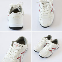 画像をギャラリービューアに読み込む, 通学履き 外履き グランドシューズ スクールシューズ スニーカー 子供靴 通学 紐靴 22cm~30cm ラッキーベル ベルフィールド70 白スニーカー 学校 小学校 中学校 高校 靴 白 白靴 シンプル (送料無料)