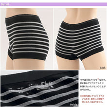 画像をギャラリービューアに読み込む, 【3枚セット】GIOIA 成型ショーツ ラーパン M~LL (婦人 インナー 下着 1分丈ショーツ サイド縫い目なし)