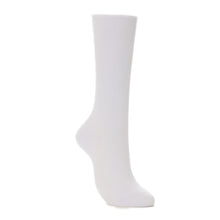 画像をギャラリービューアに読み込む, スクールソックス 無地 着圧 ハイソックス 28cm丈 2足組 22-24cm・24-26cm (白 紺 黒 靴下 レディース 着圧ソックス 女子 スクール ソックス 中学生 高校生) (在庫限り)
