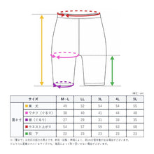 画像をギャラリービューアに読み込む, スパッツ 5分丈 綿 3枚セット M-L~5L (レギンス 大きいサイズ 3l レディース スポーツ インナー 黒 中学生 高校生 セット)