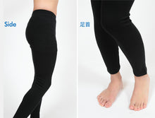 画像をギャラリービューアに読み込む, スパッツ 10分丈 綿 M-L~5L (レギンス 大きいサイズ 3l レディース スポーツ インナー 黒 中学生 高校生)