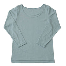 画像をギャラリービューアに読み込む, グンゼ インナー 長袖 レディース 綿100% 8分袖 シャツ 衿ぐり広め M~LL 下着 肌着 綿 コットン 白 グレー 黒 ベージュ 無地 トップス アンダーウェア M L LL