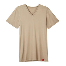 画像をギャラリービューアに読み込む, グンゼ 半袖 インナー メンズ あったか vネック M~LL V首 ホットマジック 下着 暖かい 秋冬 男 tシャツ 薄手 防寒 冷え対策 大きいサイズ 肌着 紳士 アンダーウェア (在庫限り)