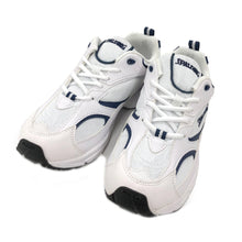 画像をギャラリービューアに読み込む, 外履き スクールシューズ スポルディング スニーカー 学生靴 男女兼用 22cm~30cm (3E 男女兼用スニーカー ユニセックス 運動靴 スポーツ 足幅広め 学校 中学校 ジュニア 子供 ランニングスニーカー ホワイト 26cm 27cm 28cm 29cm)