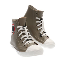 画像をギャラリービューアに読み込む, レインシューズ キッズ ハイカット スニーカー 防水 おしゃれ ジュニア レディース 19cm~22cm 子供 レインブーツ ショートブーツ 長靴 短め 通学 子供用 雨具 20cm 21cm 22cm ワンポイント アニマル ハリネズミ (送料無料) (在庫限り)