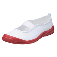 画像をギャラリービューアに読み込む, アキレス 上履き バレエシューズ 子供 小学生 小学校 白 赤 青 15cm~26cm うわばきプラス 上靴 内履き 撥水 綿 布 内ズック 校内履き 学校 中学生 スクールシューズ 16cm 17cm 18cm 19cm 20cm 21cm 22cm 23cm 24cm 25cm (送料無料) (取寄せ)