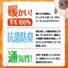 画像をギャラリービューアに読み込む, 子供用 インソール ウール 冬用 靴 中敷き キッズ ジュニア 中敷 15cm~22cm 子供 こども スニーカー シューズ 羊毛 クッション性