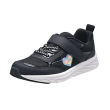 画像をギャラリービューアに読み込む, 瞬足 キッズ スニーカー 女の子 アキレス 女児 3E 16cm~23cm (ジュニア 子供 キッズ 学校 小学生 中学生 黒 水色 むらさき 17cm 18cm 19cm 20cm 21cm 22cm) (送料無料) (在庫限り)