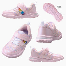 画像をギャラリービューアに読み込む, 瞬足 スニーカー 女児 アキレス 運動靴 曲がりやすい コーナリング 軽量 16cm~23cm (ジュニア 子供 キッズ 通学靴 学校 小学生 中学生 ピンク 水色 むらさき 17cm 18cm 19cm 20cm 21cm 22cm) (送料無料) (在庫限り)