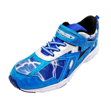 画像をギャラリービューアに読み込む, スニーカー キッズ 男の子 子供靴 男児 軽い 軽量スニーカー シューズ 19cm~24cm 黒 青 学校 小学生 中学生 運動靴 ジュニア 子供 20cm 21cm 21.5cm 22cm 22.5cm 23.5cm (送料無料) (取寄せ)