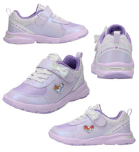 画像をギャラリービューアに読み込む, 瞬足 スニーカー 女の子 アキレス 可愛い かわいい 女児 運動靴 曲がりやすい コーナリング 軽量 17cm~23cm ジュニア 子供 キッズ 通学靴 学校 小学生 中学生 ピンク 水色 むらさき 18cm 19cm 20cm 21cm 22cm (送料無料)