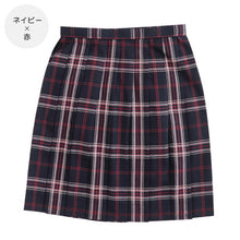 画像をギャラリービューアに読み込む, 制服 スカート チェック柄 プリーツスカート スクールスカート M・L MICHELKLEIN 女子 高校生 中学生 学生服 おしゃれ (送料無料) (在庫限り)
