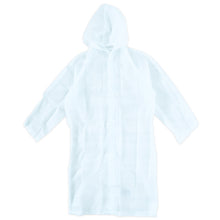画像をギャラリービューアに読み込む, レインコート ジュニア キッズ 子供用 半透明 携帯 防水 軽量 120 130 140 150 160 カッパ 雨具 ジュニア 小学校 クリア 子ども 遠足 通学 やわらかい