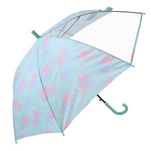 画像をギャラリービューアに読み込む, 傘 子供用 キッズ 女の子 小学生 子供 かわいい 女子 55cm 58cm 女児 子供 ジュニア 軽量 花柄 雨具 丈夫 紫 おしゃれ スクール 小学校 学校