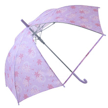 画像をギャラリービューアに読み込む, 傘 子供用 キッズ 女の子 小学生 子供 かわいい 女子 55cm 58cm 女児 子供 ジュニア 軽量 花柄 雨具 丈夫 紫 おしゃれ スクール 小学校 学校
