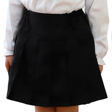 画像をギャラリービューアに読み込む, キュロット スカート キッズ 前プリーツ ウエストゴム 100cm~130cm 子供服 女の子 お受験 入園 入学 学校用 冠婚葬祭 発表会 100 110 120 130 女児 幼稚園 小学生