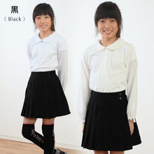 画像をギャラリービューアに読み込む, キュロットスカート 制服 プリーツスカート 学生服 女子 130cmA~170cmB 小学生 キッズ 子供 女の子 ユニフォーム 入学 お受験 学校用 通学 冠婚葬祭