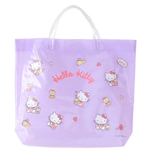 画像をギャラリービューアに読み込む, プールバッグ 手提げバッグ キティ マイメロ クロミ シナモン 約36×29×10cm ビーチバッグ ビニールバッグ スイムバッグ ショルダー 子供 水泳 水着入れ スポーツ サブバッグ (在庫限り)