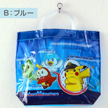 画像をギャラリービューアに読み込む, ポケットモンスター プールバッグ 手提げバッグ ポケモン ピカチュウ ニャオハ 約36×29×10cm ビーチバッグ ビニールバッグ スイムバッグ ショルダー 子供 水泳 水着入れ スポーツ サブバッグ 手提げ (在庫限り)