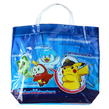 画像をギャラリービューアに読み込む, ポケットモンスター プールバッグ 手提げバッグ ポケモン ピカチュウ ニャオハ 約36×29×10cm ビーチバッグ ビニールバッグ スイムバッグ ショルダー 子供 水泳 水着入れ スポーツ サブバッグ 手提げ (在庫限り)