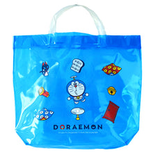 画像をギャラリービューアに読み込む, ドラえもん プールバッグ 手提げバッグ 約32×23×10cm ビーチバッグ ビニールバッグ スイムバッグ ショルダー 子供 水泳 水着入れ スポーツ サブバッグ (在庫限り)