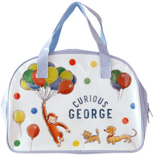 画像をギャラリービューアに読み込む, おさるのジョージ プールバッグ 手提げバッグ ジョージ 約32×23×10cm スイムバッグ ボストンバッグ 子供 キッズ 水泳 水着入れ スポーツ サブバッグ ボストン 男の子 女の子 (在庫限り)