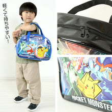 画像をギャラリービューアに読み込む, ポケットモンスター プールバッグ 手提げバッグ ポケモン ピカチュウ ニャオハ 約32×23×10cm スイムバッグ ボストンバッグ 子供 水泳 水着入れ スポーツ サブバッグ ボストン (在庫限り)