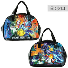 画像をギャラリービューアに読み込む, ポケットモンスター プールバッグ 手提げバッグ ポケモン ピカチュウ ニャオハ 約32×23×10cm スイムバッグ ボストンバッグ 子供 水泳 水着入れ スポーツ サブバッグ ボストン (在庫限り)