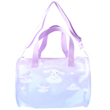 画像をギャラリービューアに読み込む, 水泳バッグ ショルダー サンリオ プールバッグ クロミ シナモロール 約31×20.5×20.5cm スイムバッグ ドラムバッグ 子供 水泳 水着入れ スポーツ サブバッグ ロールボストン (在庫限り)