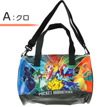 画像をギャラリービューアに読み込む, ポケットモンスター プールバッグ ポケモン ピカチュウ ニャオハ 約31×20.5×20.5cm スイムバッグ ドラムバッグ 子供 水泳 水着入れ スポーツ サブバッグ ロールボストン (在庫限り)
