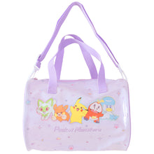 画像をギャラリービューアに読み込む, ポケットモンスター プールバッグ ポケモン ピカチュウ ニャオハ 約31×20.5×20.5cm スイムバッグ ドラムバッグ 子供 水泳 水着入れ スポーツ サブバッグ ロールボストン (在庫限り)
