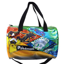 画像をギャラリービューアに読み込む, ポケットモンスター プールバッグ ポケモン ピカチュウ ニャオハ 約31×20.5×20.5cm スイムバッグ ドラムバッグ 子供 水泳 水着入れ スポーツ サブバッグ ロールボストン (在庫限り)