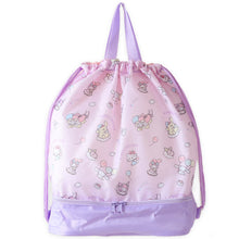 画像をギャラリービューアに読み込む, クロミ シナモン サンリオ 2層ナップサック スイムバッグ 約28×40×17.5cm 子供 スクール 学校 水泳バッグ サブバック プールバッグ 小学校 女子 シンプル (在庫限り)