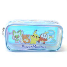 画像をギャラリービューアに読み込む, オーロラ スクエアポーチ ポケモン キャラクター 透明 約195×90×60mm クリアポーチ 小物入れ ポーチ おしゃれ コスメ入れ 化粧ポーチ 自立 ペン入れ ペンケース 文房具 収納 持ち運び 男の子 女の子 プレゼント (在庫限り)