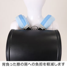 画像をギャラリービューアに読み込む, ランドセル 肩パッド クールドライ 痛くない 横幅約5cm 肩痛対策 通気性 汗 クッション 日本製 シンプル 男の子 女の子 小学生 夏場 蒸れ対策 洗える フィット感 軽量 長時間着用 姿勢矯正