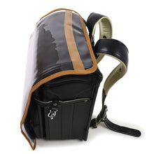 画像をギャラリービューアに読み込む, ランドセルカバー スヌーピー ウッドストック 女の子 透明 雨 キズ キャメル LL ランドセル 通学 人気 入学 PEANUTS 小学生 ブラック