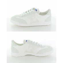 画像をギャラリービューアに読み込む, 通学履き 外履き スクールシューズ 子供靴 通学スニーカー 19cm~30cm moonstar ムーンスター 学校 小学校 中学校 高校 靴 白 2E (送料無料) (取寄せ)