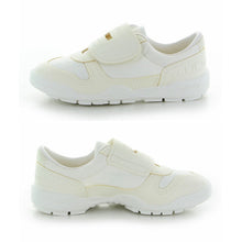 画像をギャラリービューアに読み込む, 通学履き 外履き スクールシューズ グランドシューズ 運動靴 子供靴 通学 スニーカー 反射材 15cm~24cm moonstar ムーンスター 学校 小学校 中学校 靴 白 2E (取寄せ)