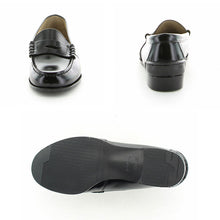 画像をギャラリービューアに読み込む, ローファー 本革 女子 レディース 学生靴 通学靴 通学履き 外履き スクール 21cm~26.5cm ムーンスター BV330 moonstar ブラック ブラウン 学校 中学校 高校 ジュニア 靴 2E 3E 冠婚葬祭 (送料無料) (取寄せ)