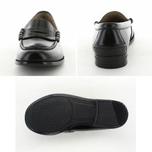 画像をギャラリービューアに読み込む, ローファー 本革 女子 レディース 学生靴 通学靴 通学履き 外履き スクール 20cm~26.5cm ムーンスター BV510A moonstar 黒 学校 中学校 高校 ジュニア 靴 3E 冠婚葬祭 (送料無料) (取寄せ)