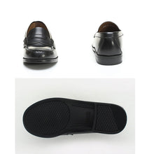画像をギャラリービューアに読み込む, ローファー 合皮 女子 レディース 学生靴 通学靴 通学履き 外履き スクール 21cm~26.5cm ムーンスター moonstar ブラック ブラウン 学校 中学校 高校 ジュニア 靴 3E 冠婚葬祭 (送料無料) (取寄せ)